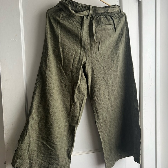 Anthropologie Wide leg crop pants - Picture 7 of 7